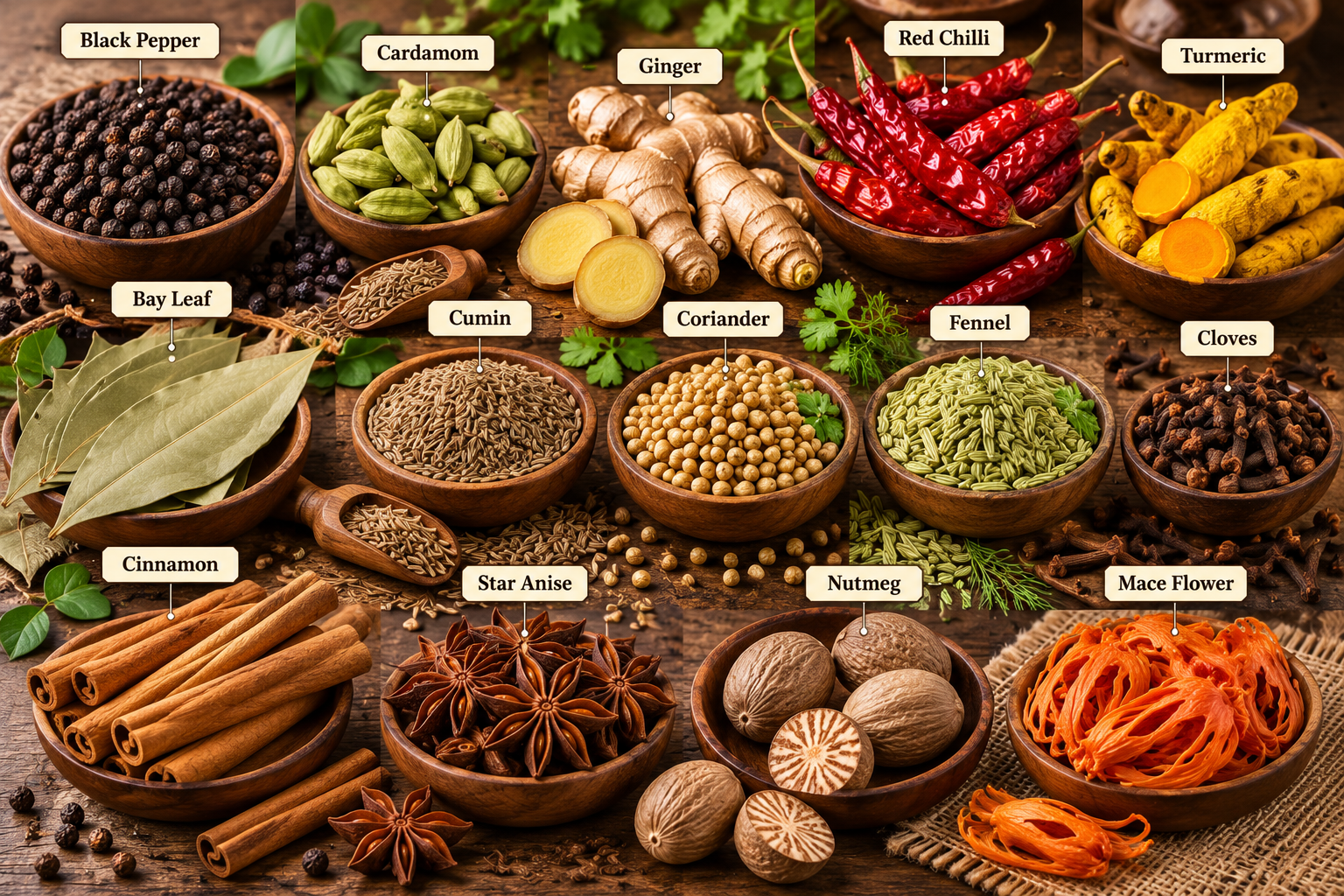 Indian Whole Spices Export